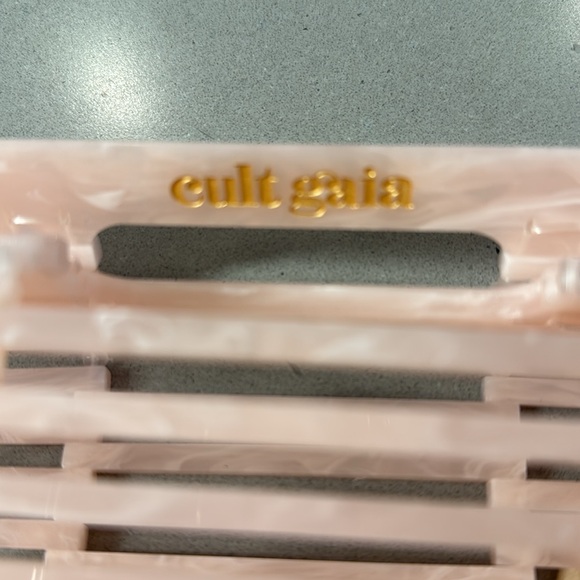 Cult Gaia Pink Acrylic Ark Bag - Picture 2 of 4